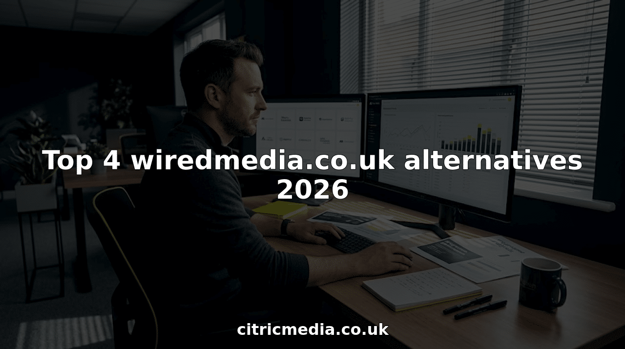 Business analyst reviewing digital agency comparisons